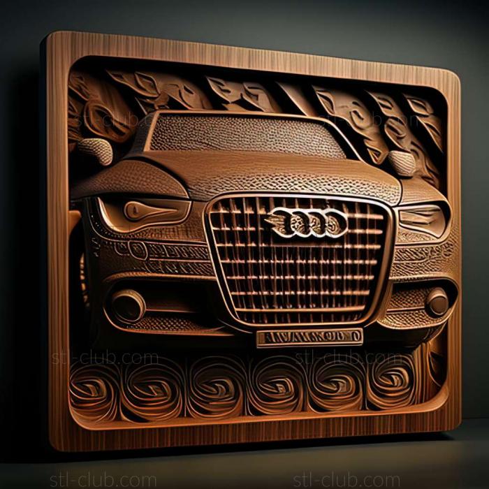 3D мадэль Audi S4 (STL)